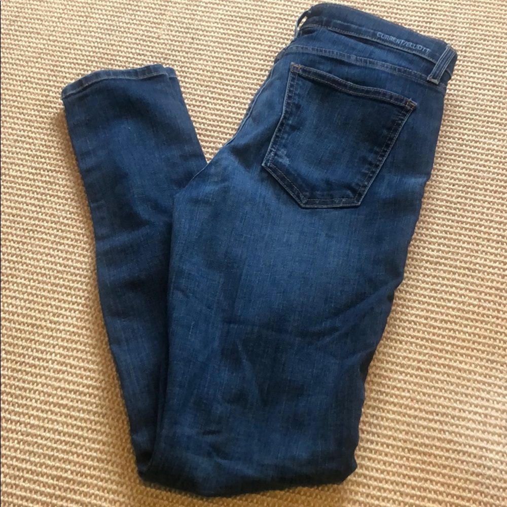 Current Elliot Townie high waisted skinny jean
